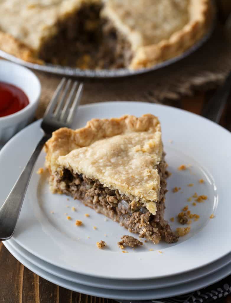 Tourtiere Meat Pie recipe - French Canadian Meat Pie Recipe