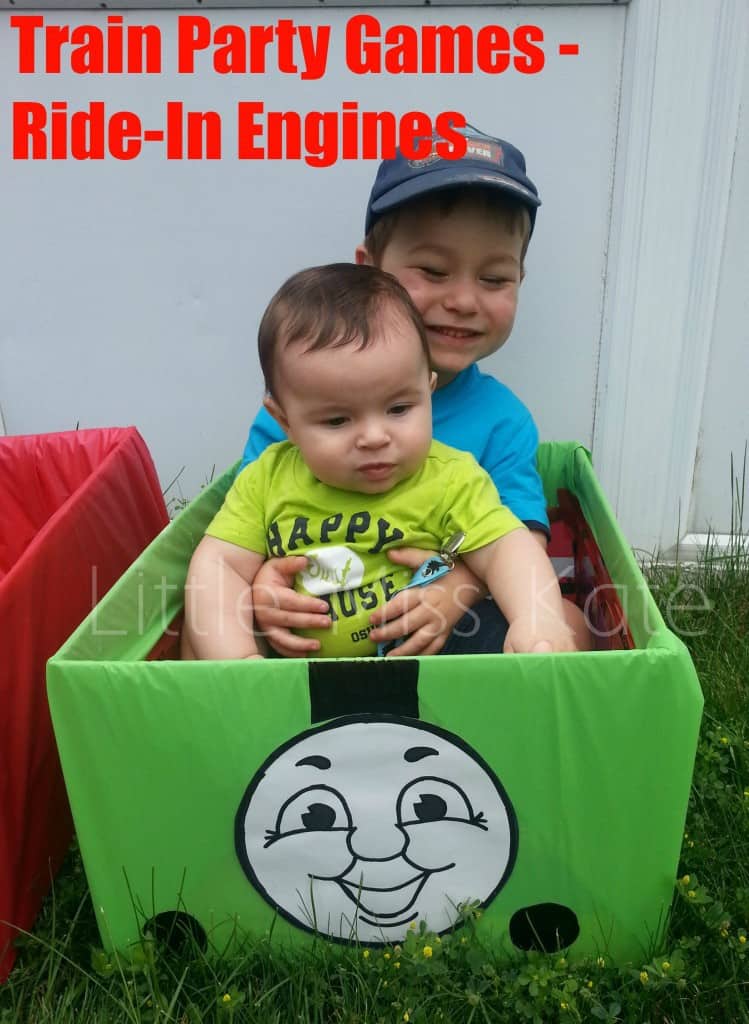 Thomas the tank engine birthday party games