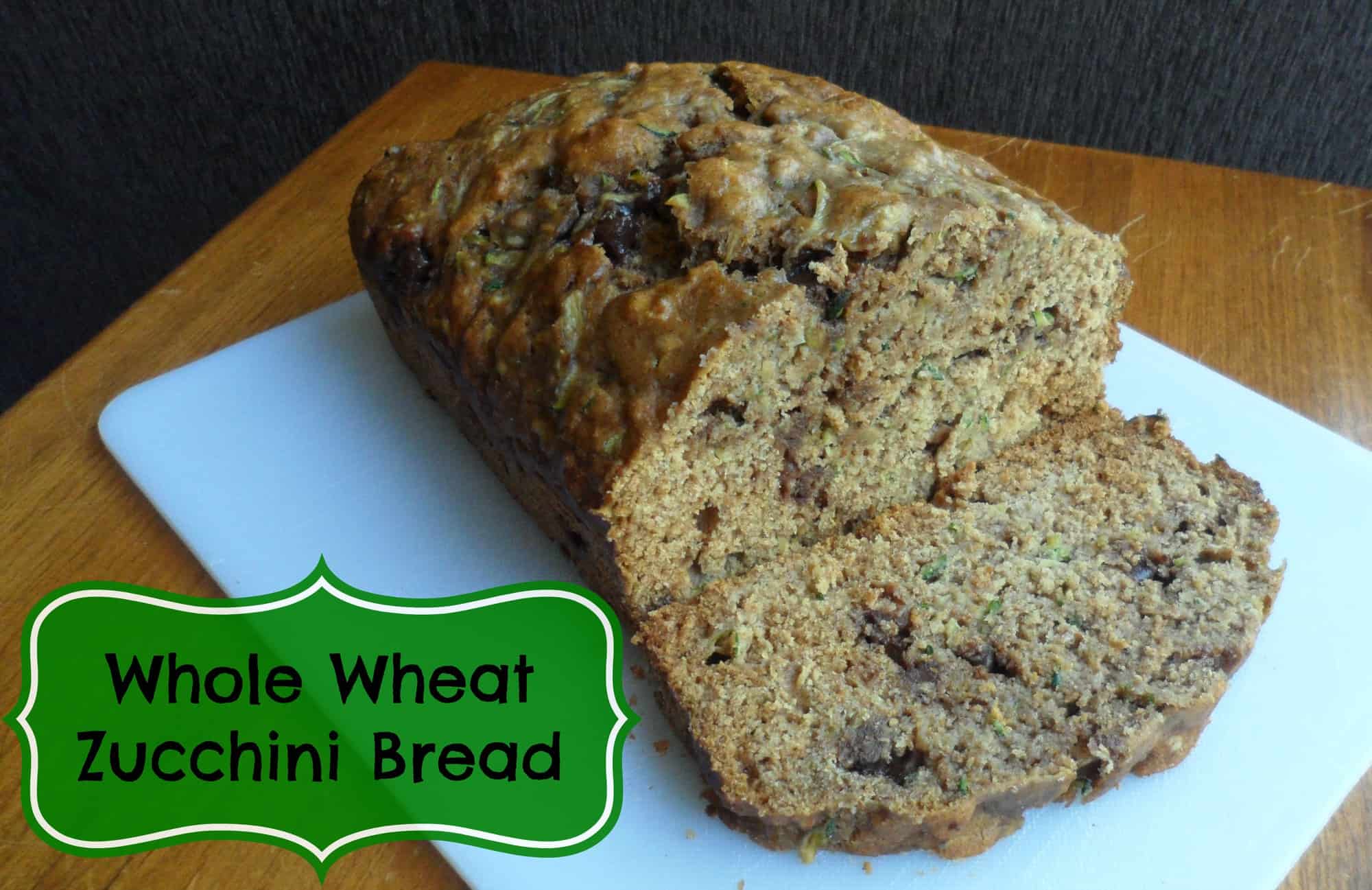 Whole Wheat Zucchini Bread {Recipe} The Exploring Family