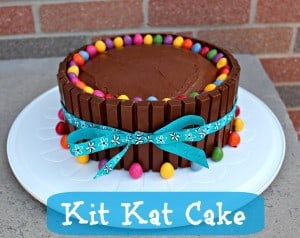 Kit Kat Cake