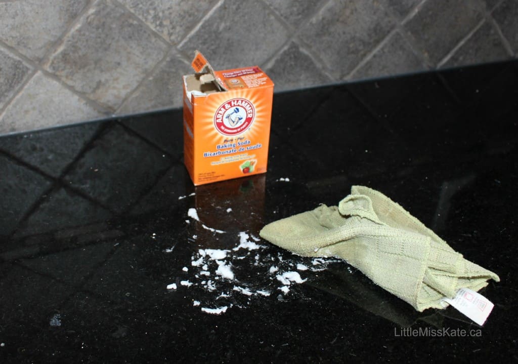 Ways to Clean with Baking Soda counter
