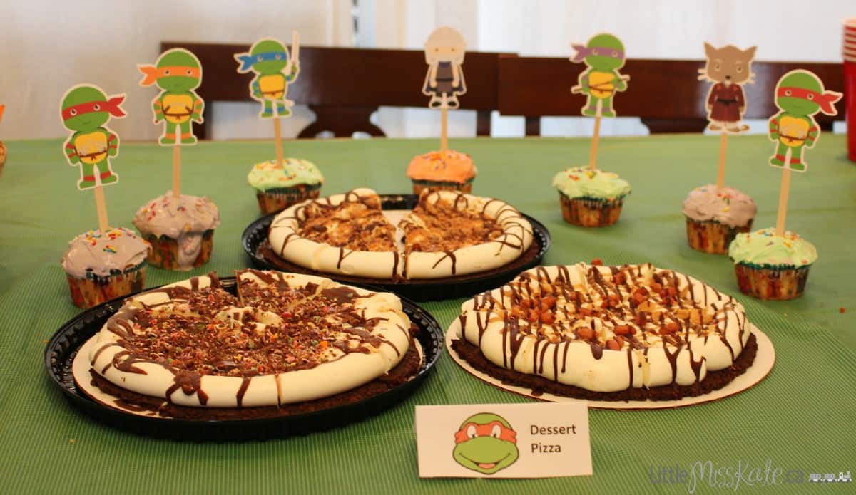 Teenage Mutant Ninja Turtle Inspired Birthday Party Food Ideas - The
