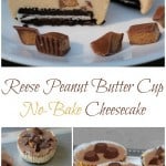 Reese Peanut Butter Cup No-Bake Cheesecake Recipe
