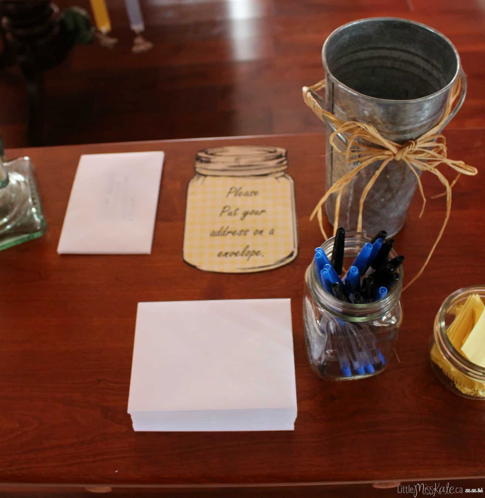 Rustic Country Themed Bridal Shower Ideas - The Exploring Family
