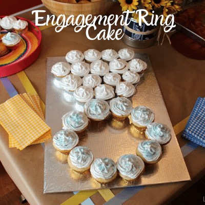 Engagement Ring Cake