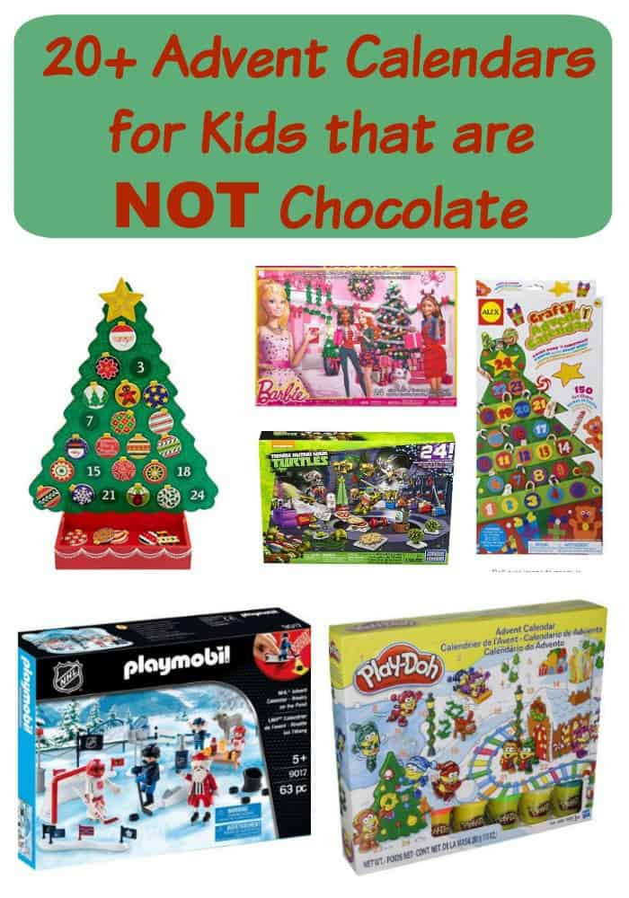 Advent Calendars for Kids that are NOT Chocolate