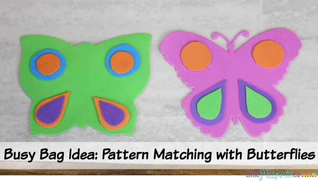 busy-bag-idea-for-toddler-pattern-matching-butterflies-youtube