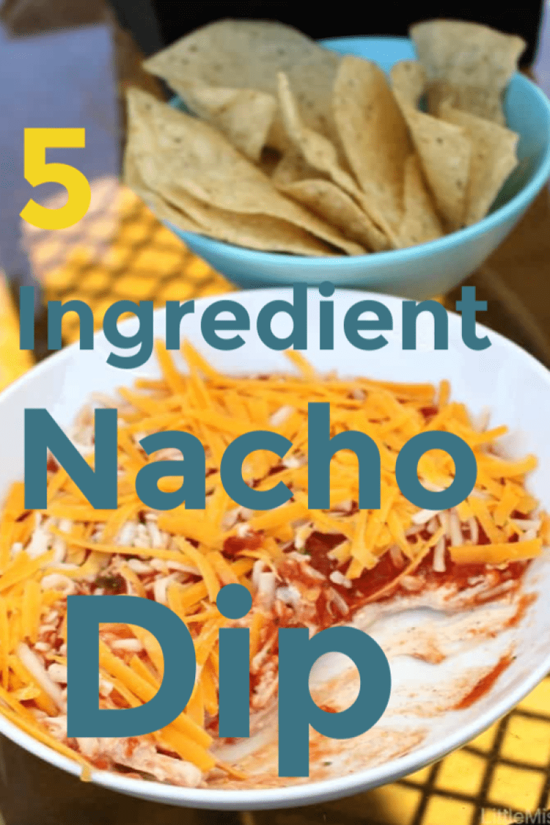 5 ingredient nacho dip