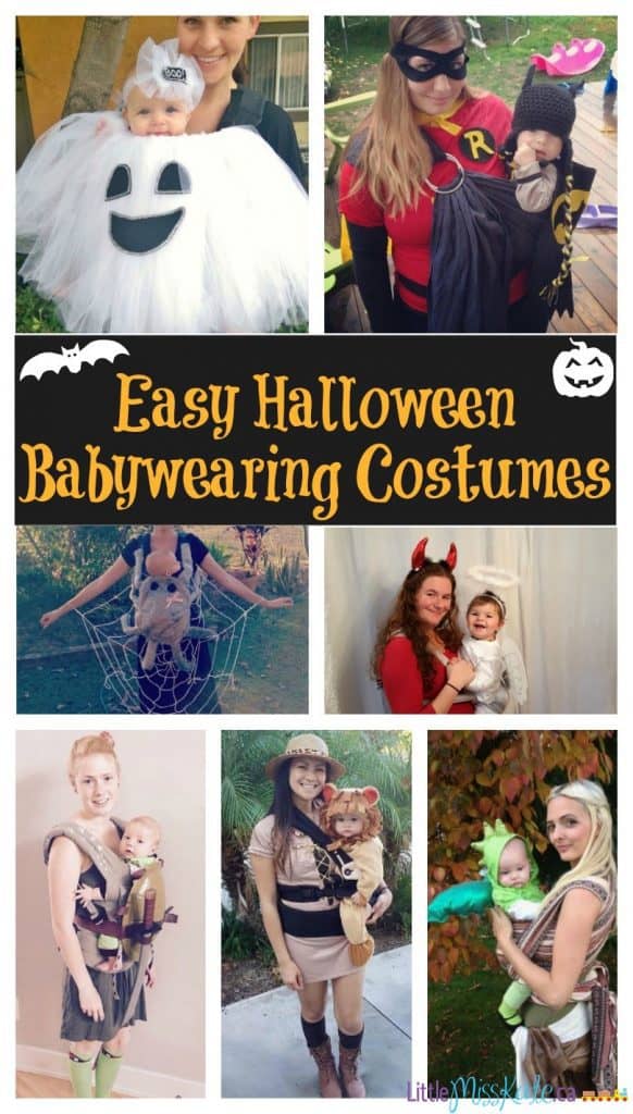 35+ Fun and Easy Halloween Babywearing Costume Ideas and Baby Costumes ...