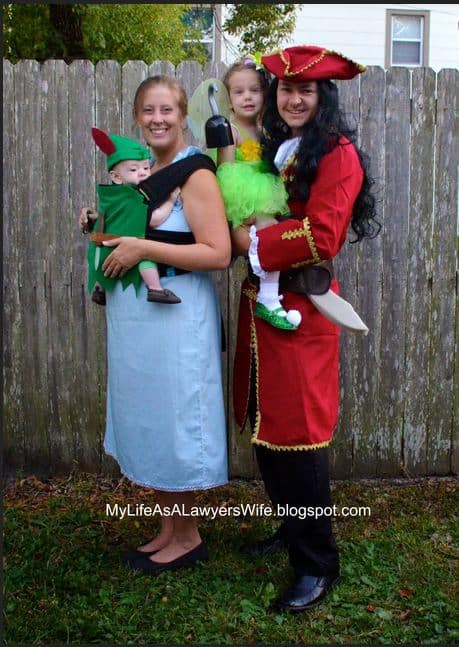 Mom and Baby Costume ideas - peter pan