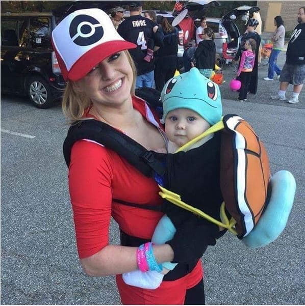 Pokemon Halloween Babywearing Costume Ideas