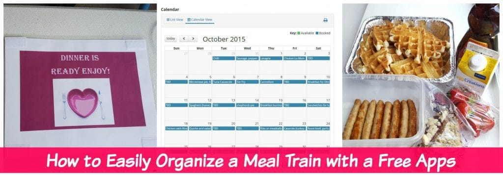 Take Them A Meal  Easily Organize Meal Schedules for Friends