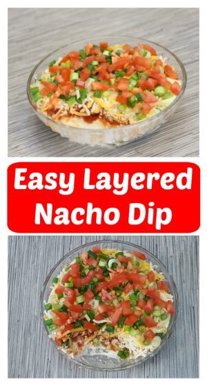 Easy Layered Nacho Dip Recipe - Super Bowl Food Ideas - The Exploring ...