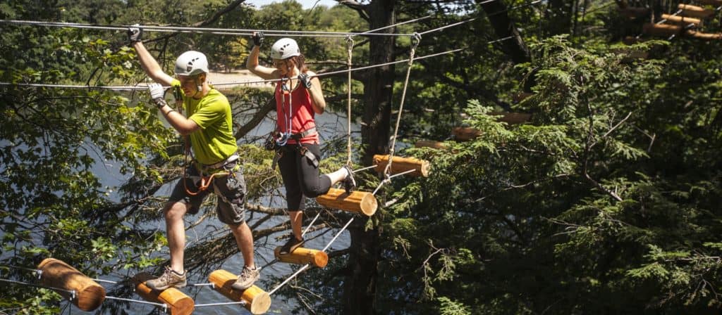 Treetop Trekking at Heartlake Conservation Area