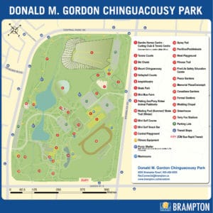 Chinguacousy Park Map