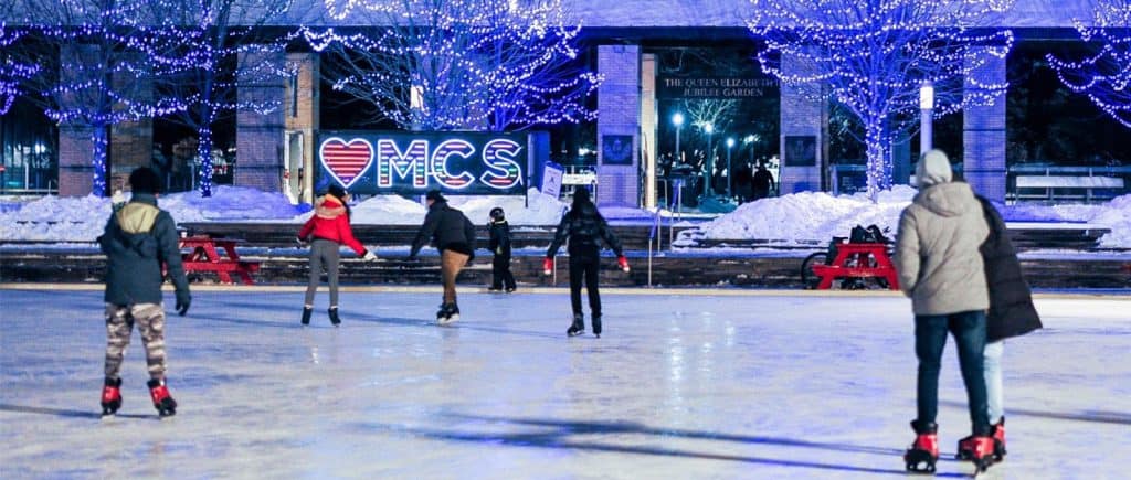 celebration square outdoor skating rink
