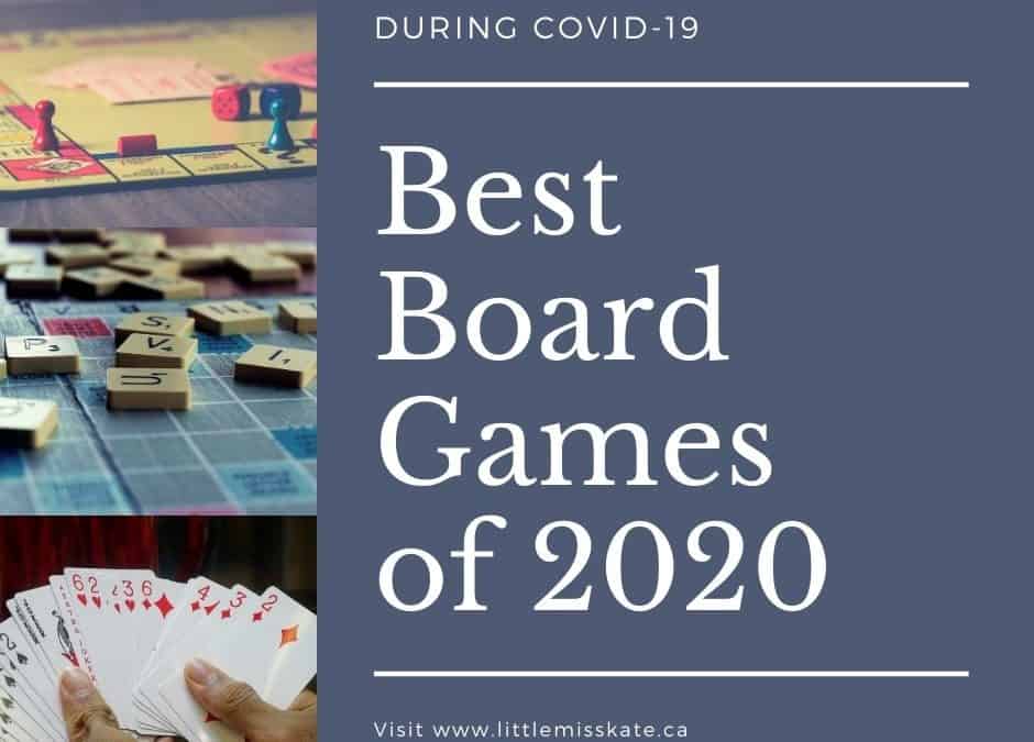The Best way to Spend Time at Home: The Best Board Games in 2020