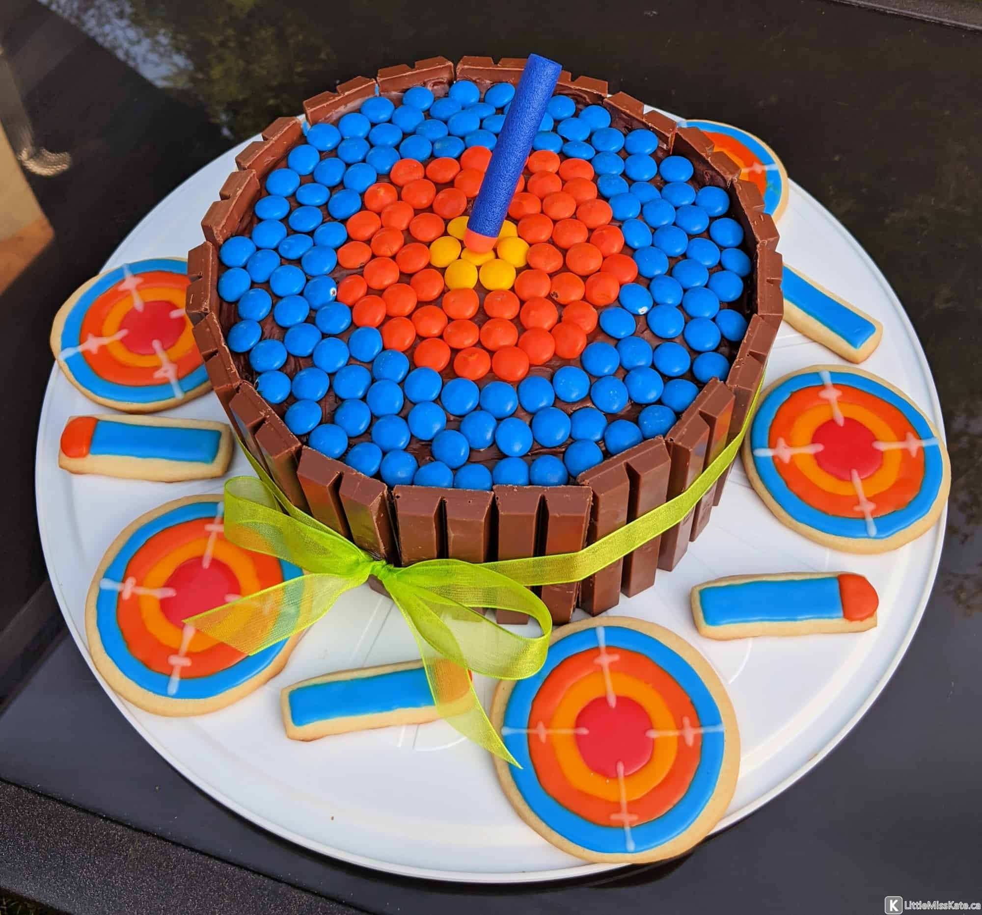 Nerf Gun Birthday Cake Home Design Ideas