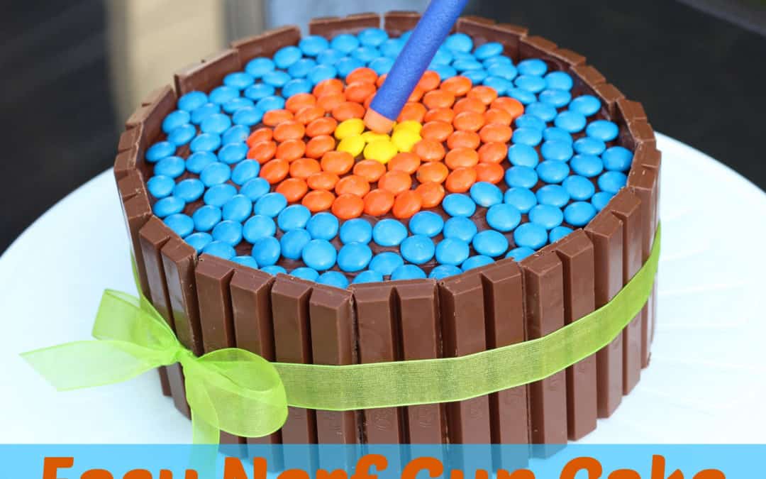 How to Make an Easy Nerf Gun Cake