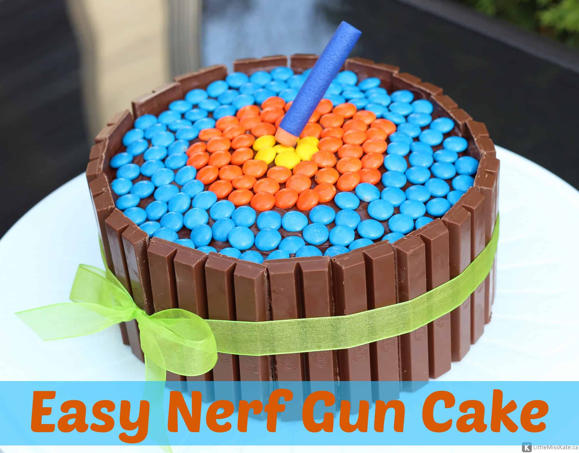 Zach Nerf Cake, A Customize Nerf cake