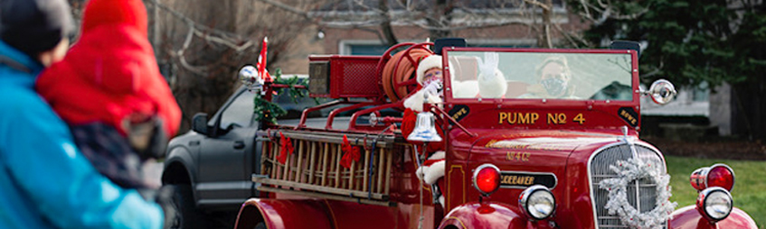 Santa Claus Parade in Burlington
