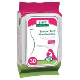 Aleva Bamboo fem wipes