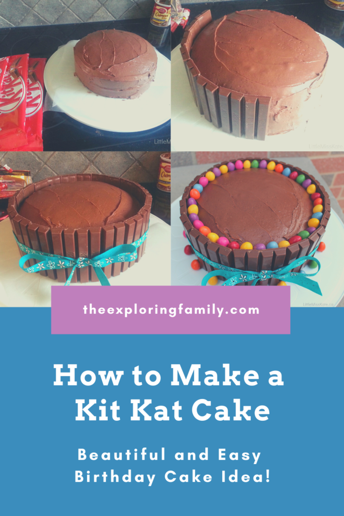 How to Make a Kit Kat Cake
