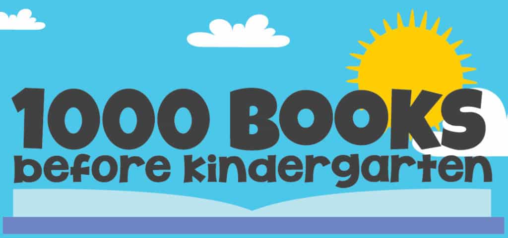 1000 books before kindergarten