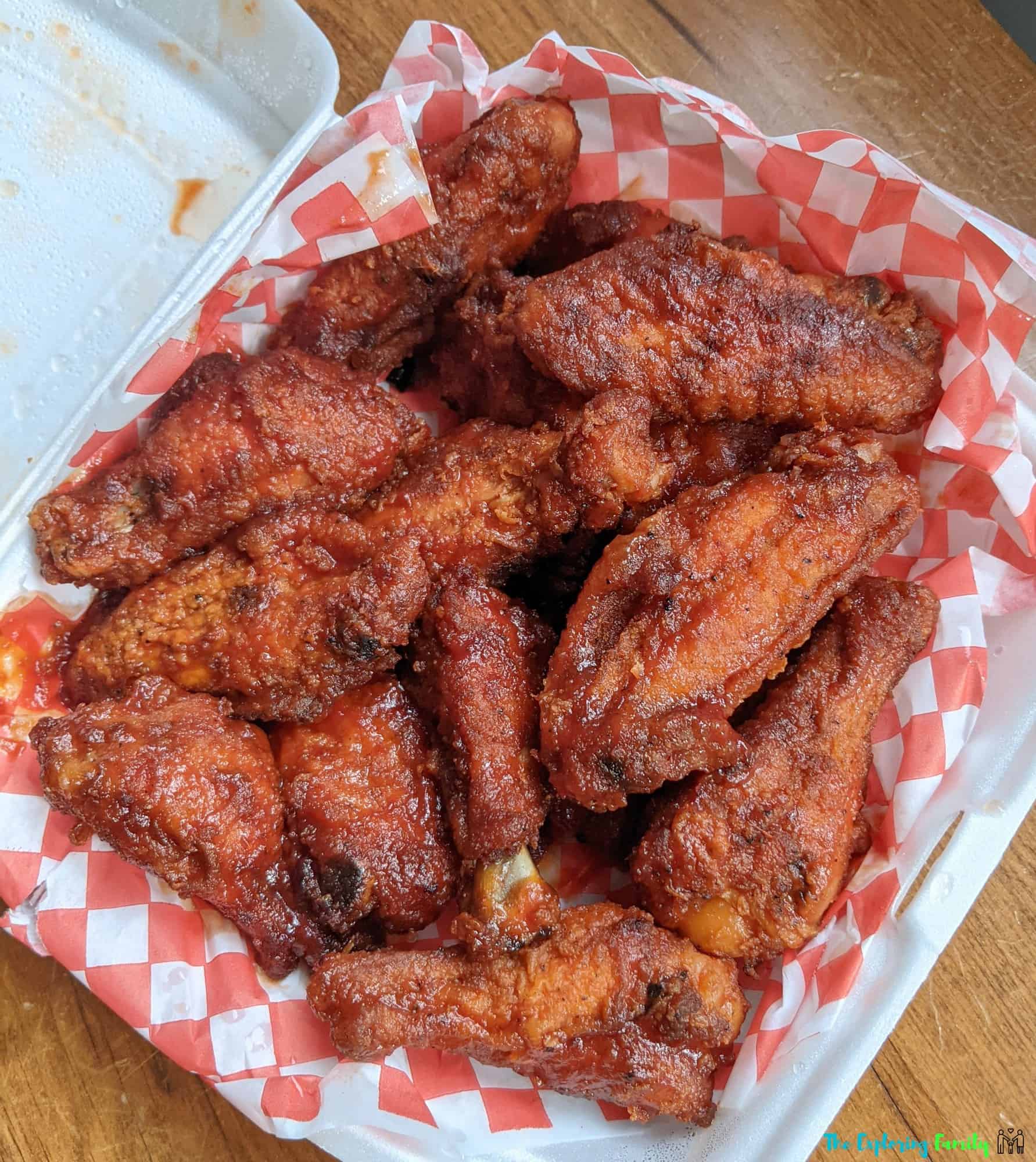 Best chicken wings in Brampton Tony & Jim's pizza and wings