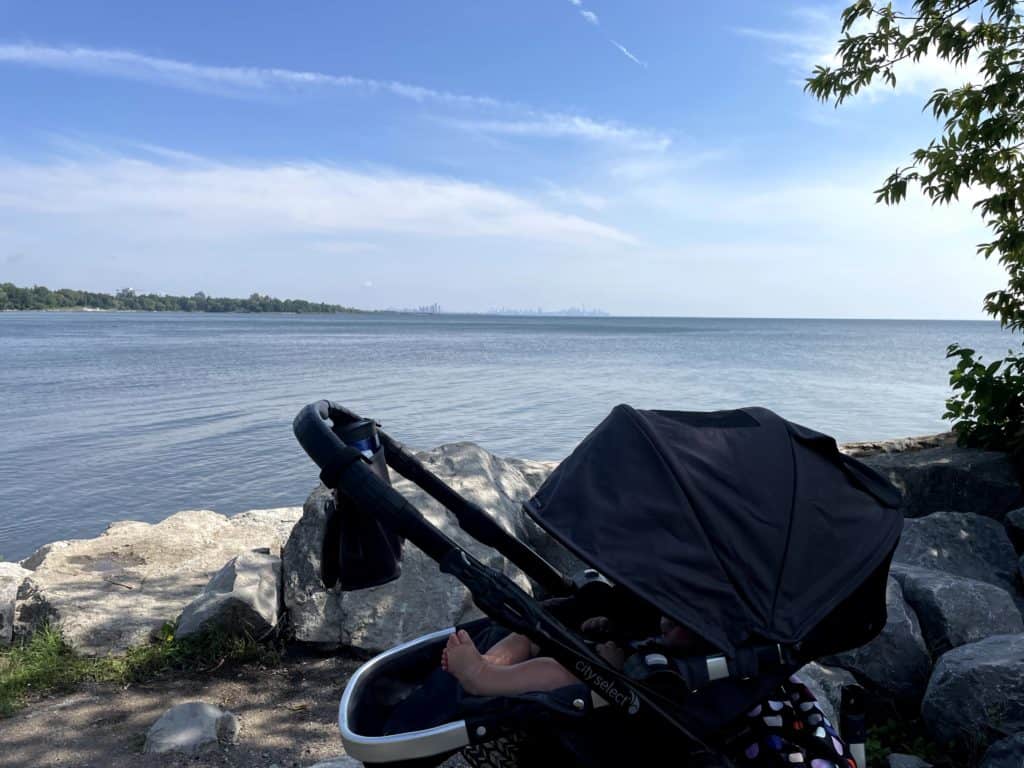 Stroller friendly trails Mississauga