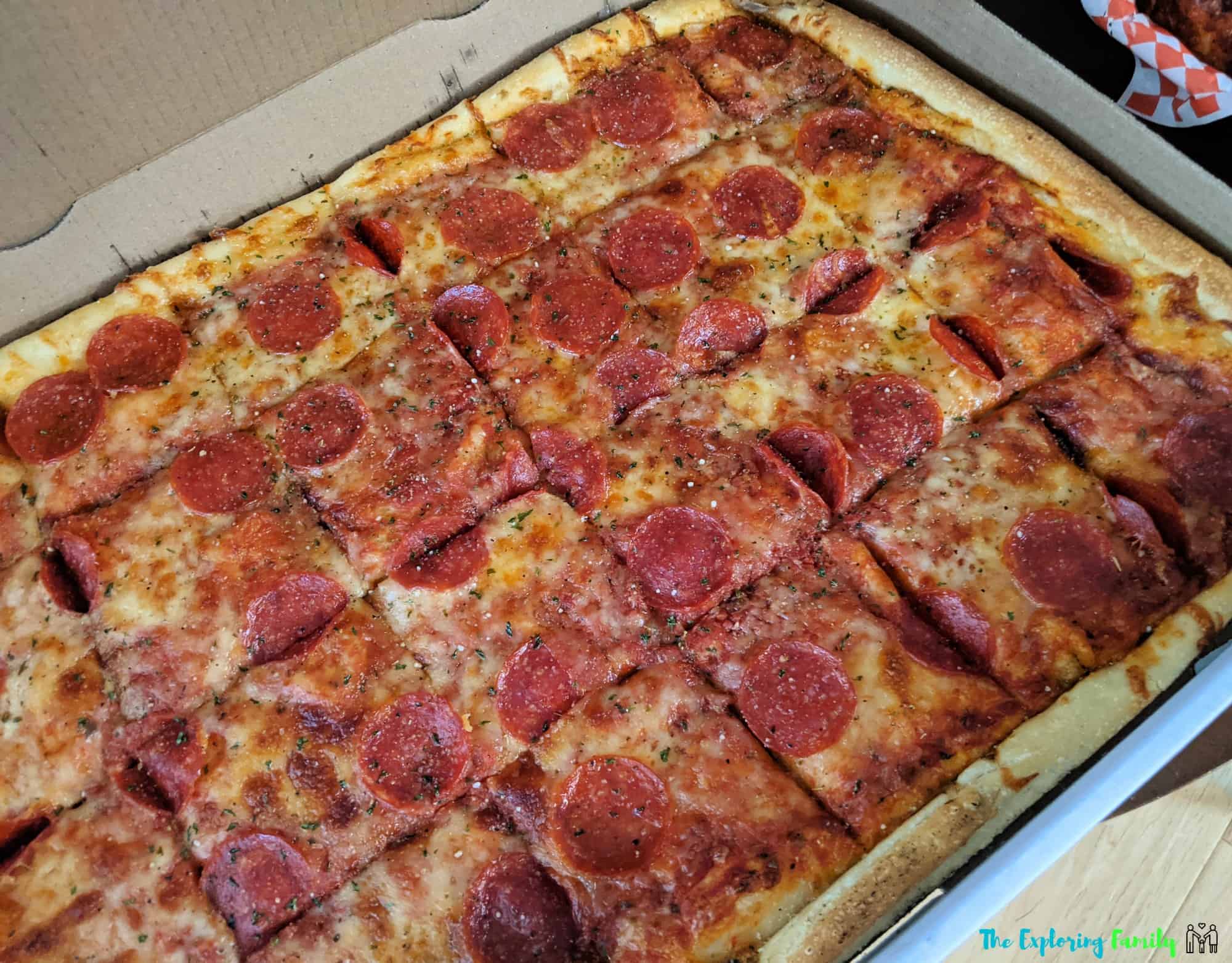 Best pizza in Brampton near me party pizza Tony & Jim's