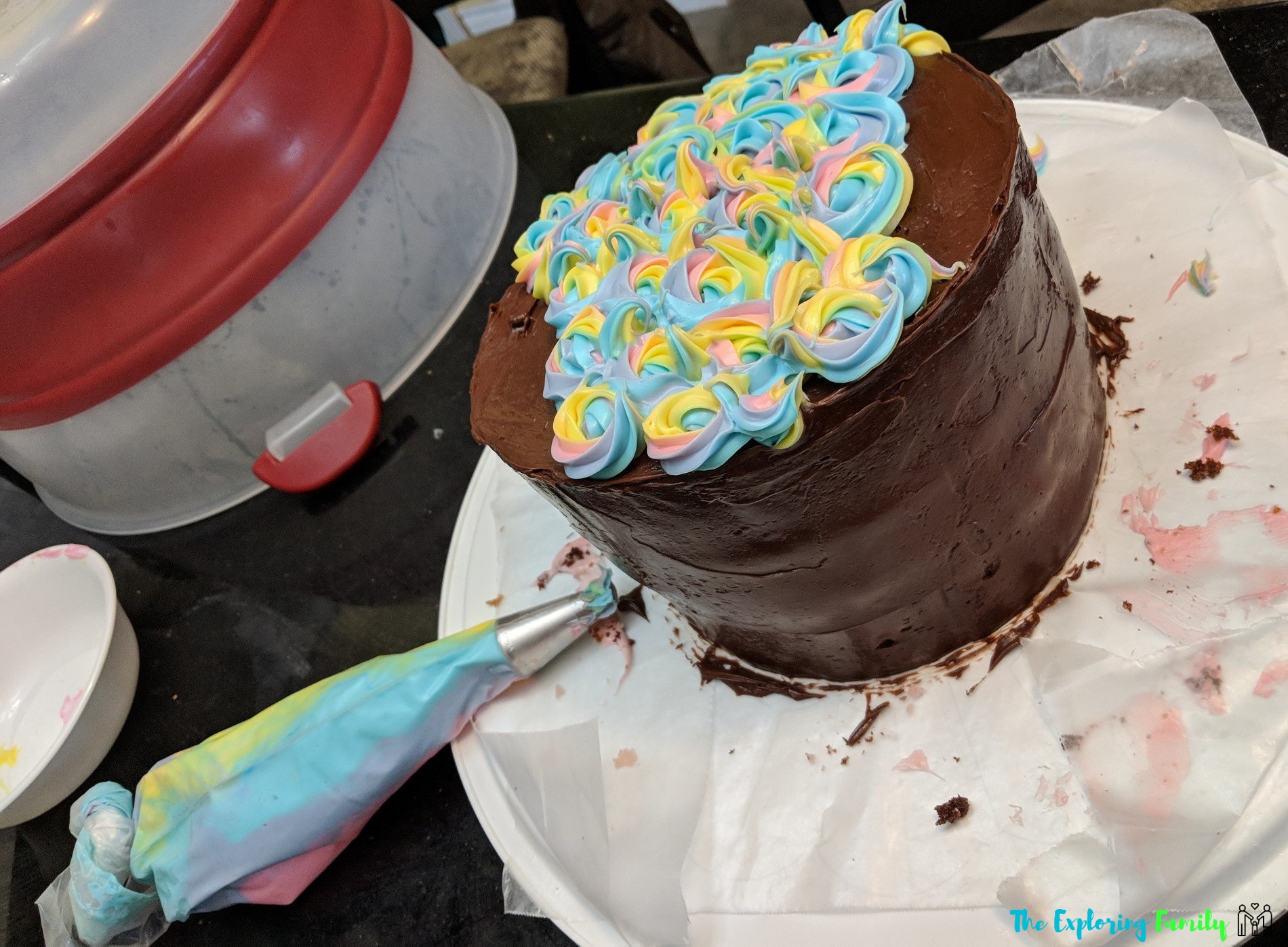 homemade chocolate unicorn birthday cake ideas