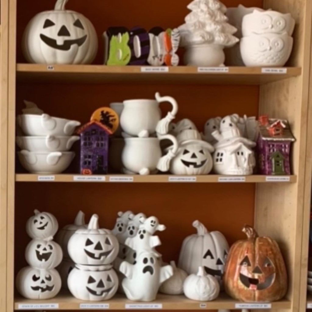 Halloween Pottery at Crock a Doodle Brampton