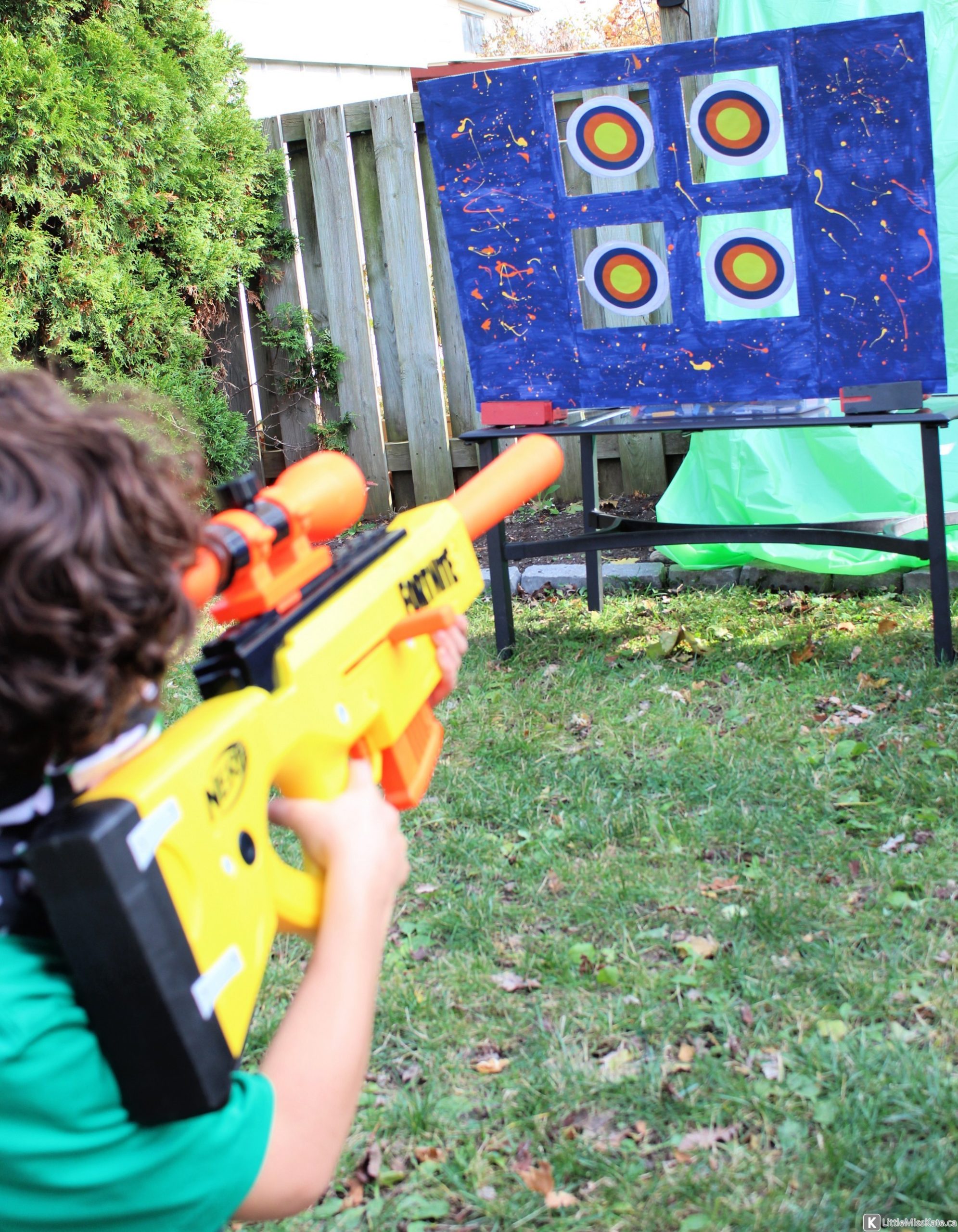 Nerf party ideas make your own targets