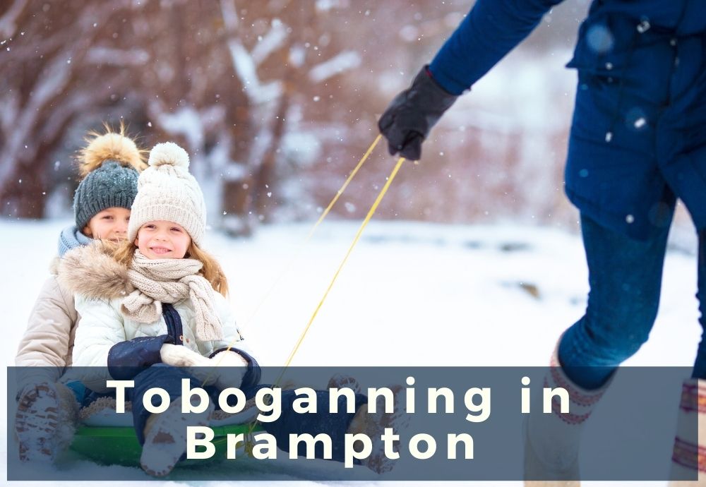 Toboganning in Brampton