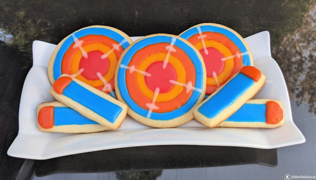 Easy Nerf Sugar Cookie Design