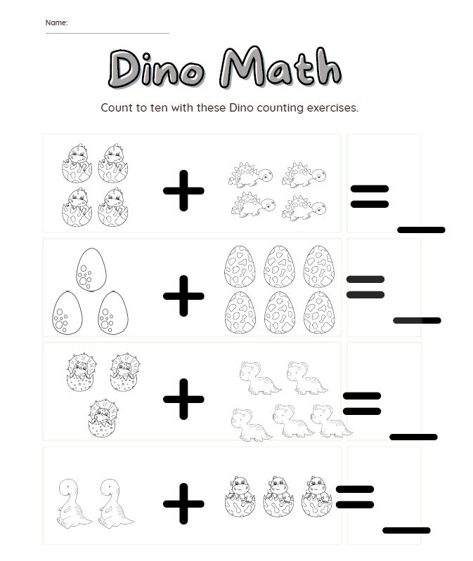 free dinosaur worksheets preschool the exploring family