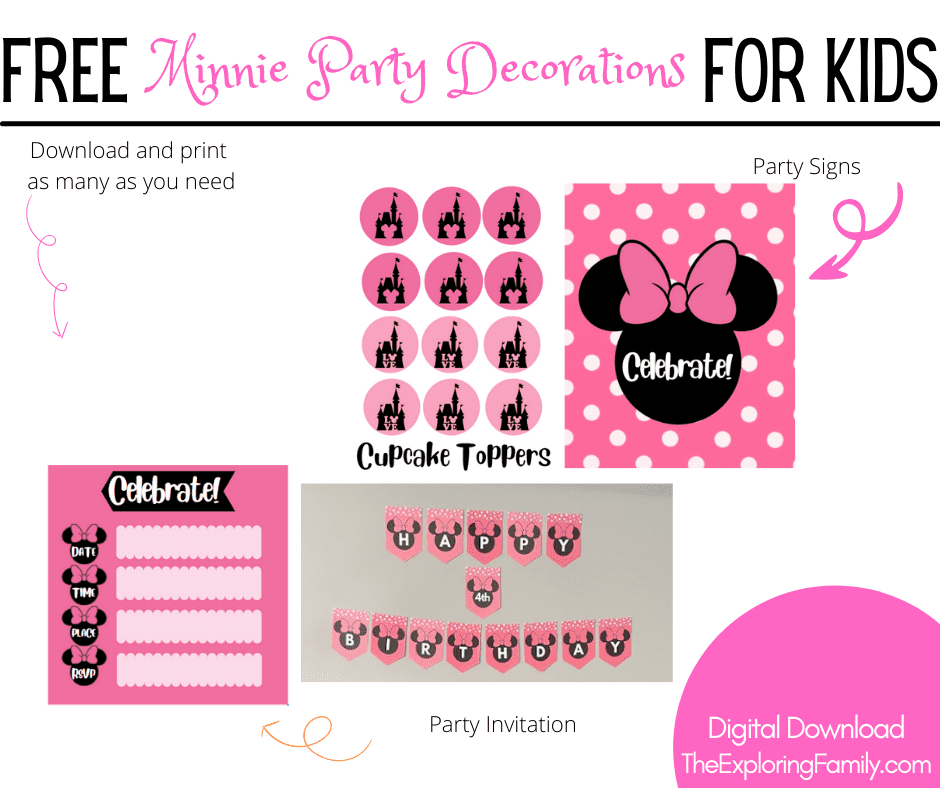 Minnie Party Decorations