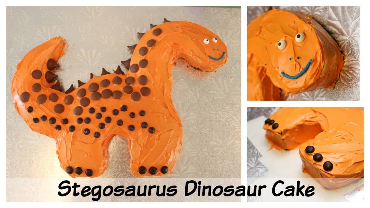 How to Make a Dinosaur Cake (with Pictures) - wikiHow