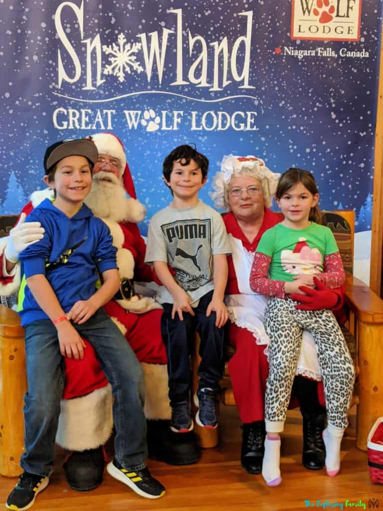 great wolf lodge photos with santa