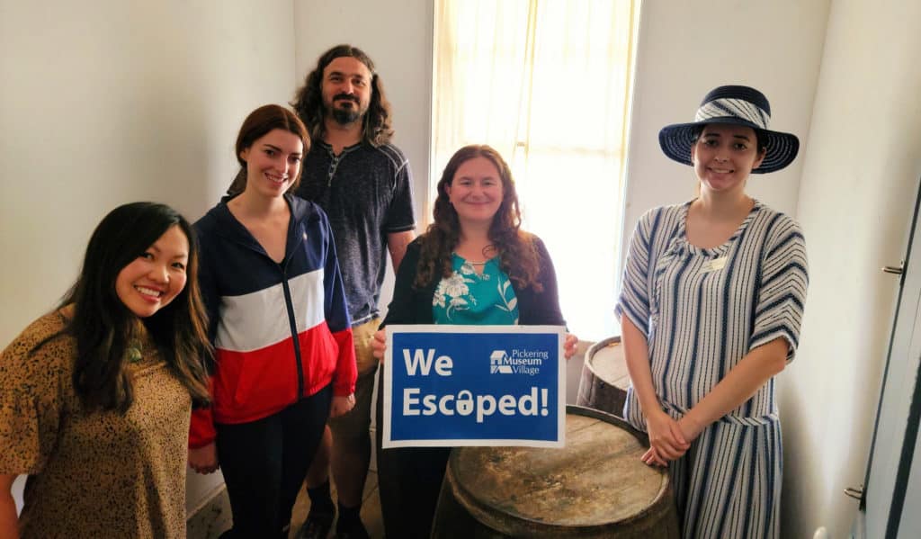 Pickering village museum escape room