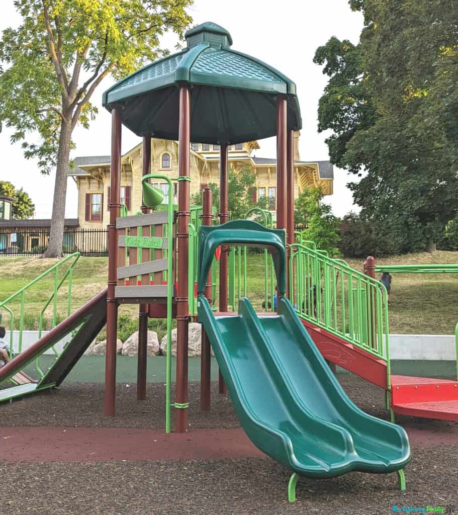 Gage Park Brampton Playground slides