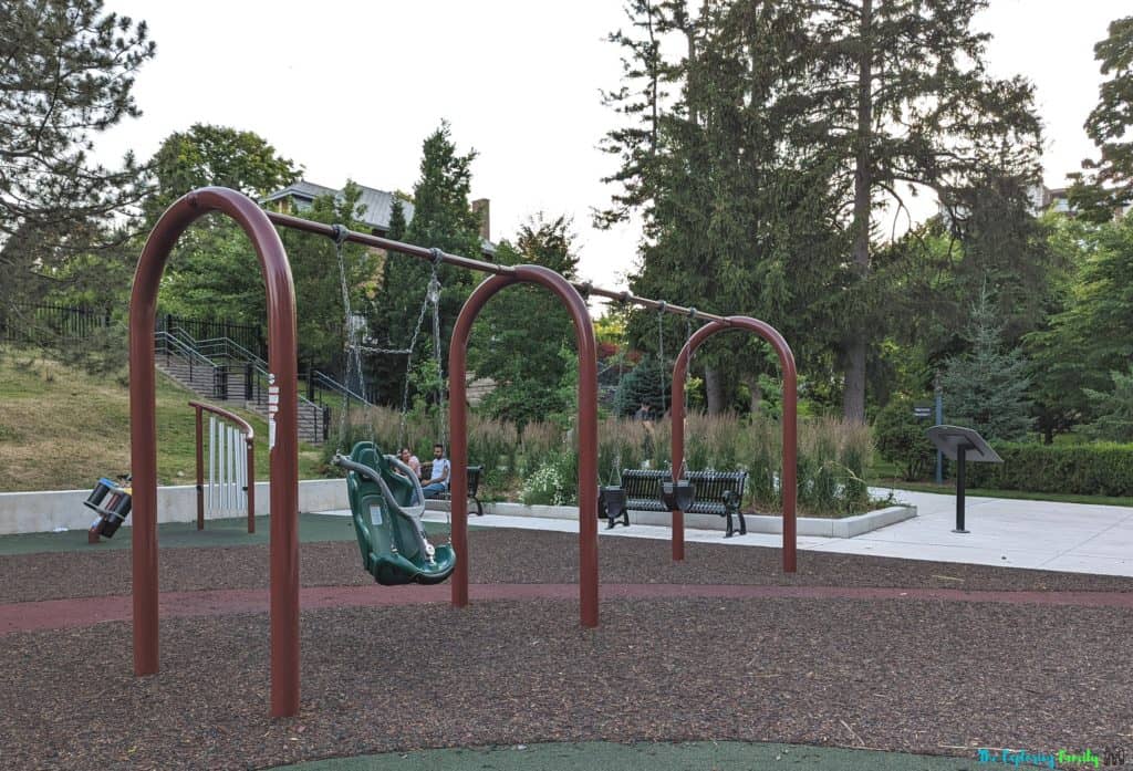 Gage Park Brampton Playground Swings