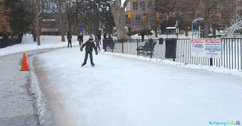 Outdoor Skating Gage Park Brampton 