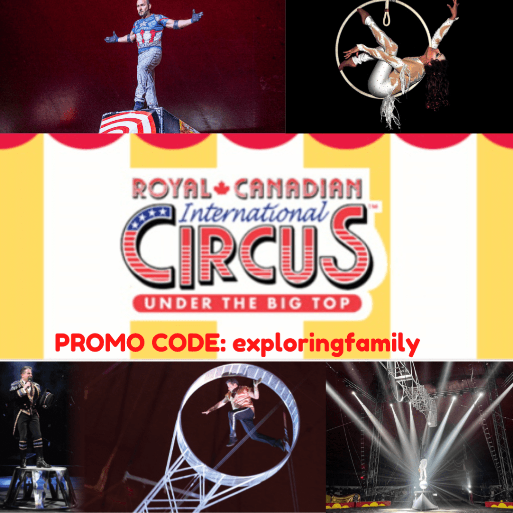 Run Away To The Circus With The Royal Canadian Circus Use Discount   Royal Canadian Circus Promo 1024x1024 