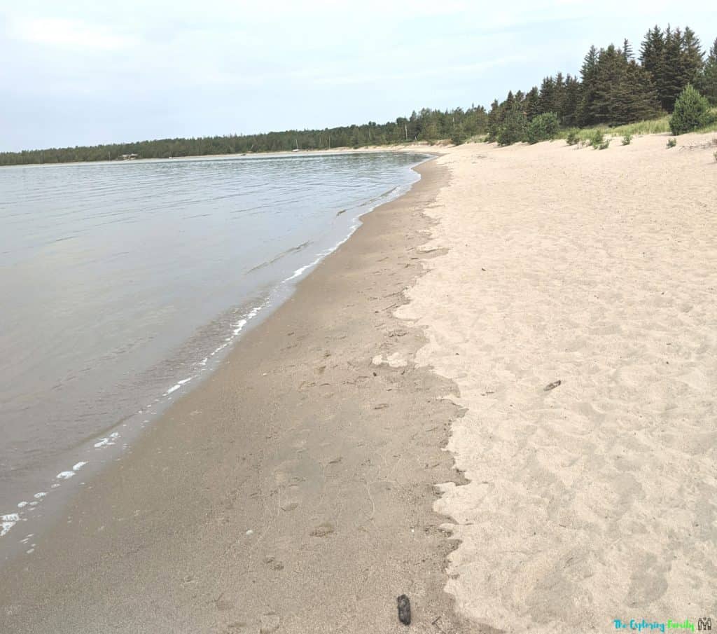 long Sandy beaches in Ontario Providence Bay Manitoulin Island