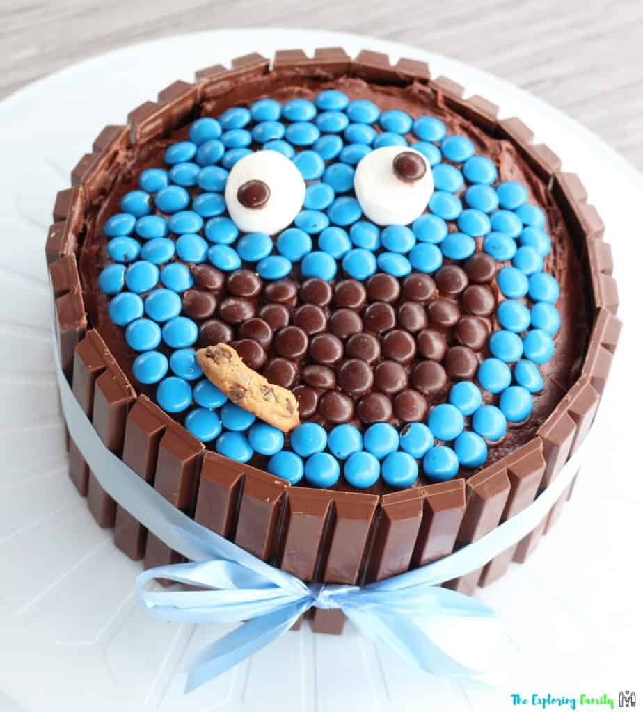 Cookie Monster Cake