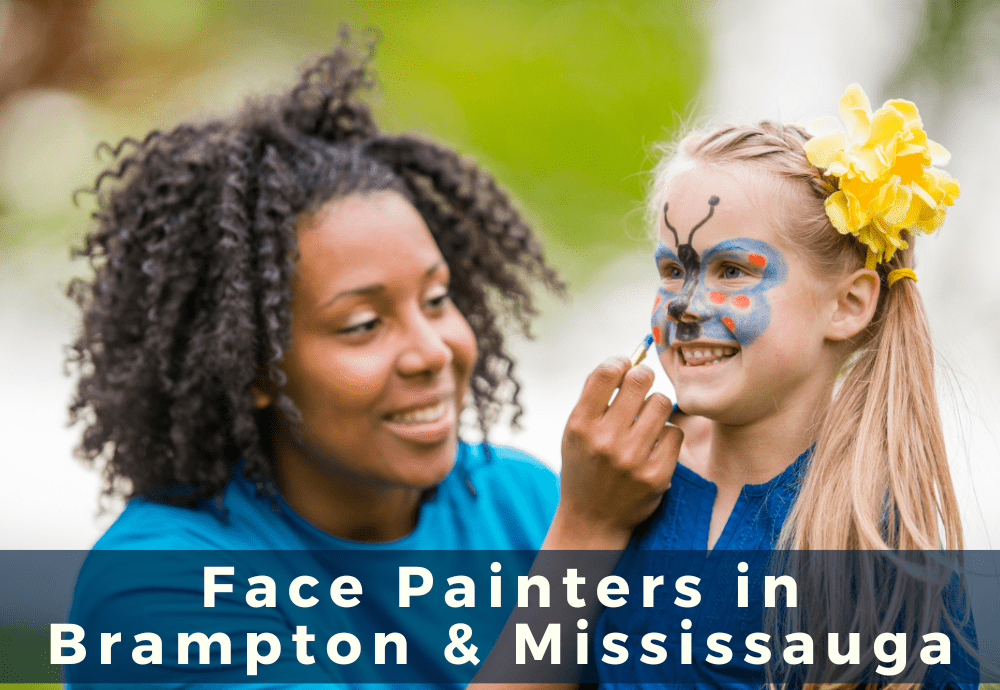 face painters Children’s Birthday Party Entertainers in Mississauga and Brampton