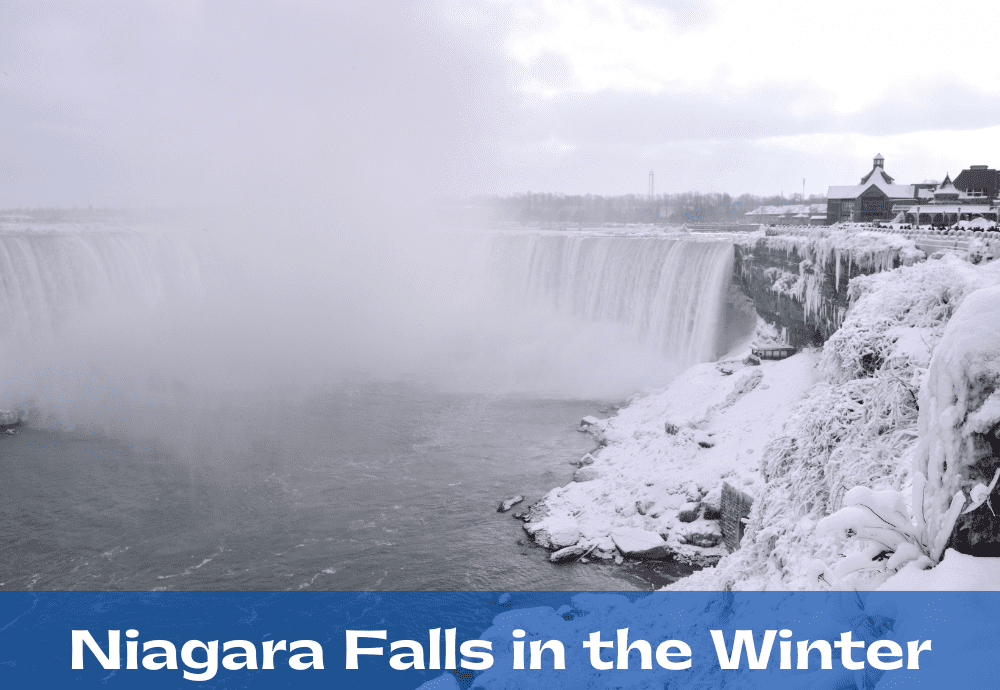 In Niagara Falls Canada Winter