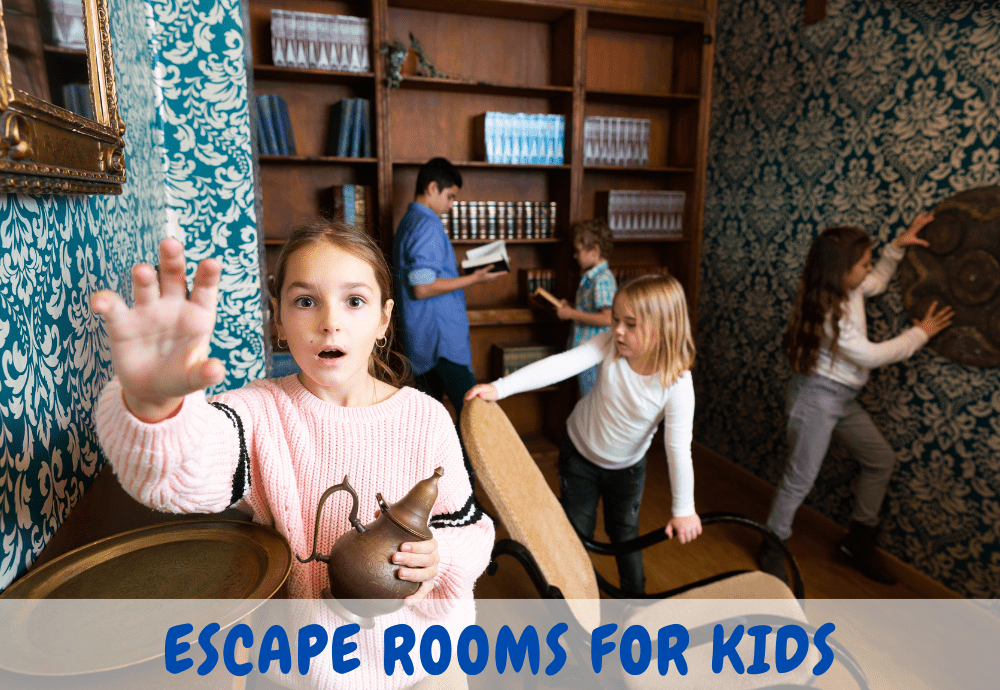 escape rooms for kids in Mississauga and Brampton